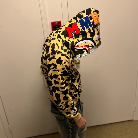 Bape X Mastermind Double Hood Hoodie - Picture 3 of 12